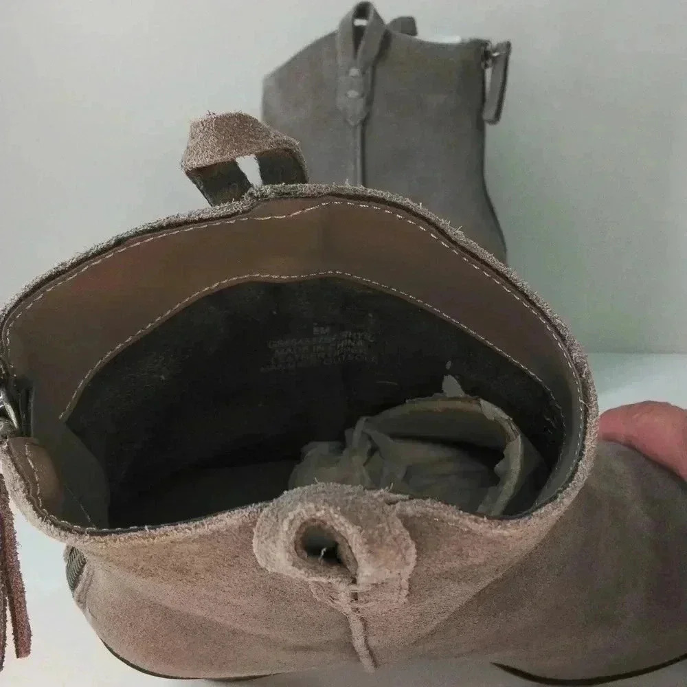 MIA Ankle western booties leather upper size 8 - Picture 11 of 12